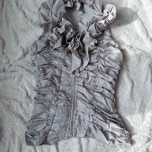 Boston Proper Ruffle Tank